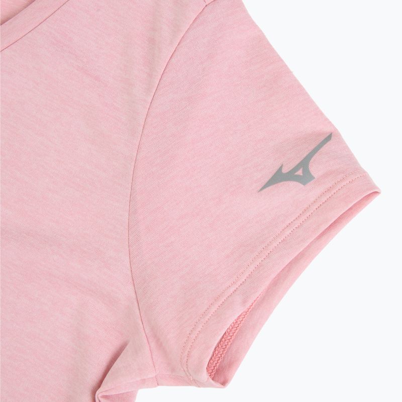 Dámske bežecké tričko Mizuno Core Runbird Tee bleached mauve 4