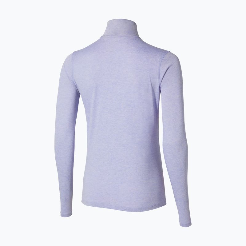 Dámska bežecká mikina Mizuno Core Impulse Half Zip Tee icelandic blue 2