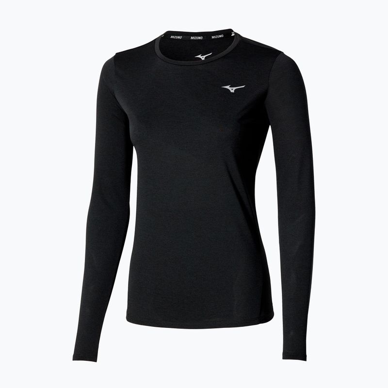 Dámske bežecké tričko longsleeve Mizuno Core Impulse Tee black