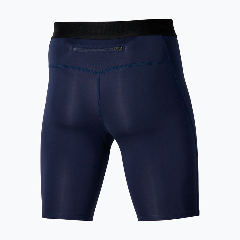 Pánske bežecké legíny Mizuno Core Impulse Mid baritone blue 2