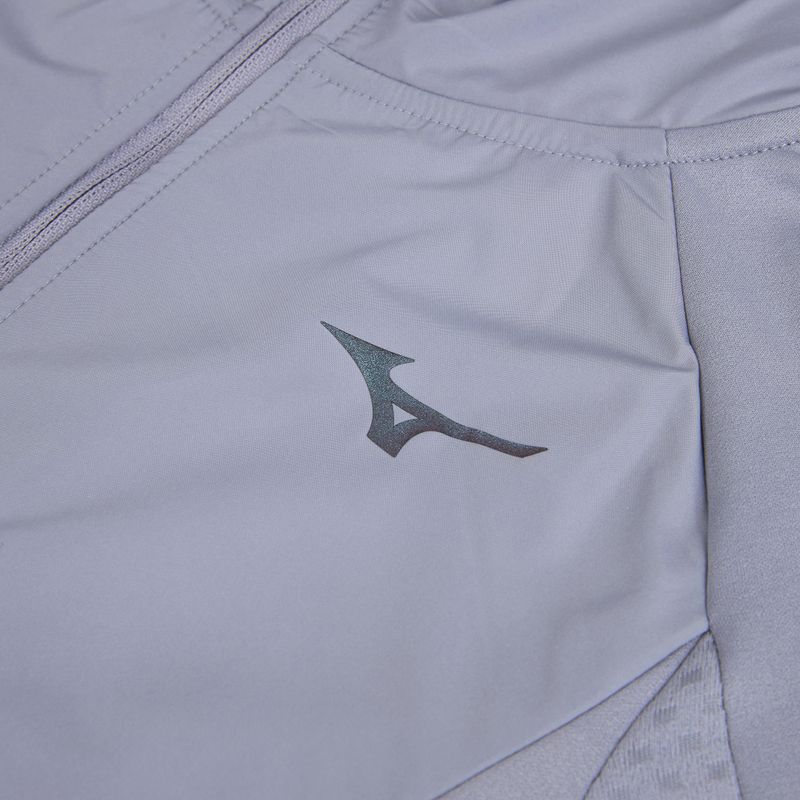 Dámska bežecká bunda Mizuno Active Warm Hybrid Full Zip Hooded quicksilver 7