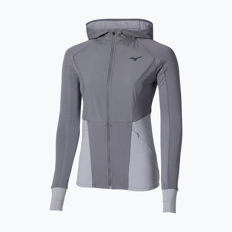 Dámska bežecká bunda Mizuno Active Warm Hybrid Full Zip Hooded quicksilver 5