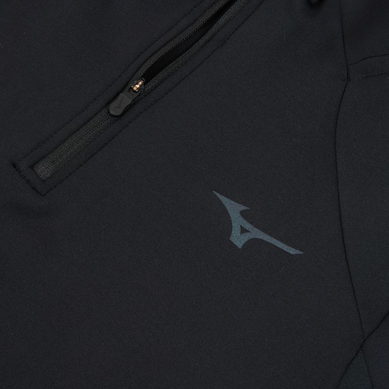 Dámska bežecká mikina Mizuno Active Warm Half Zip black 3