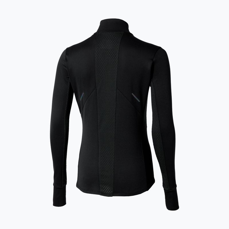 Dámska bežecká mikina Mizuno Active Warm Half Zip black 2