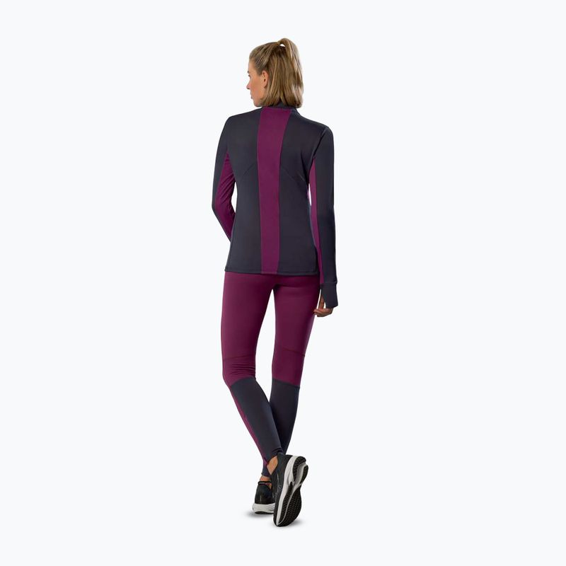 Dámska bežecká mikina Mizuno Active Warm Half Zip baritone blue 4