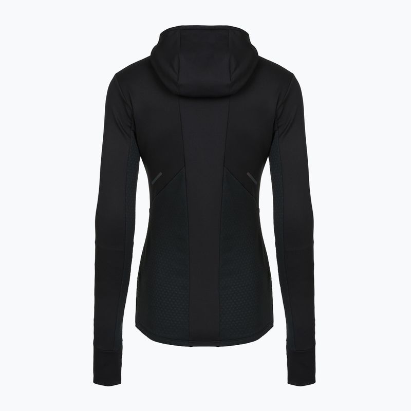 Dámska bežecká mikina Mizuno Active Warm Hooded black 2