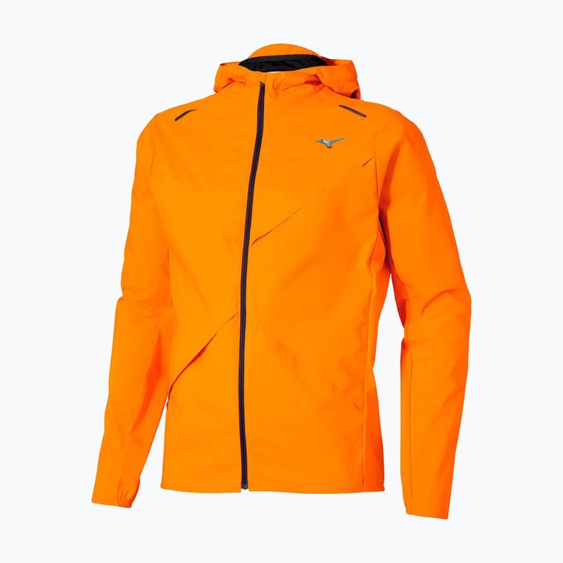 Pánska bežecká bunda Mizuno Tech Thermal Charge Hooded tangelo 5