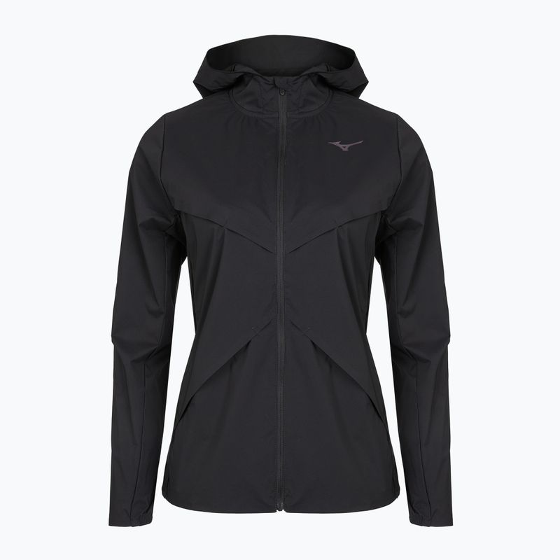 Dámska bežecká bunda Mizuno Tech Thermal Charge Hooded black