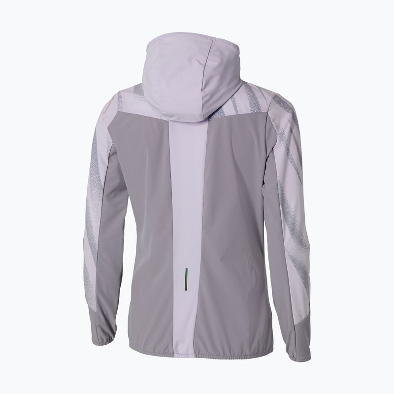 Dámska bežecká bunda Mizuno Active Alpha Hodded icelandic blue 2