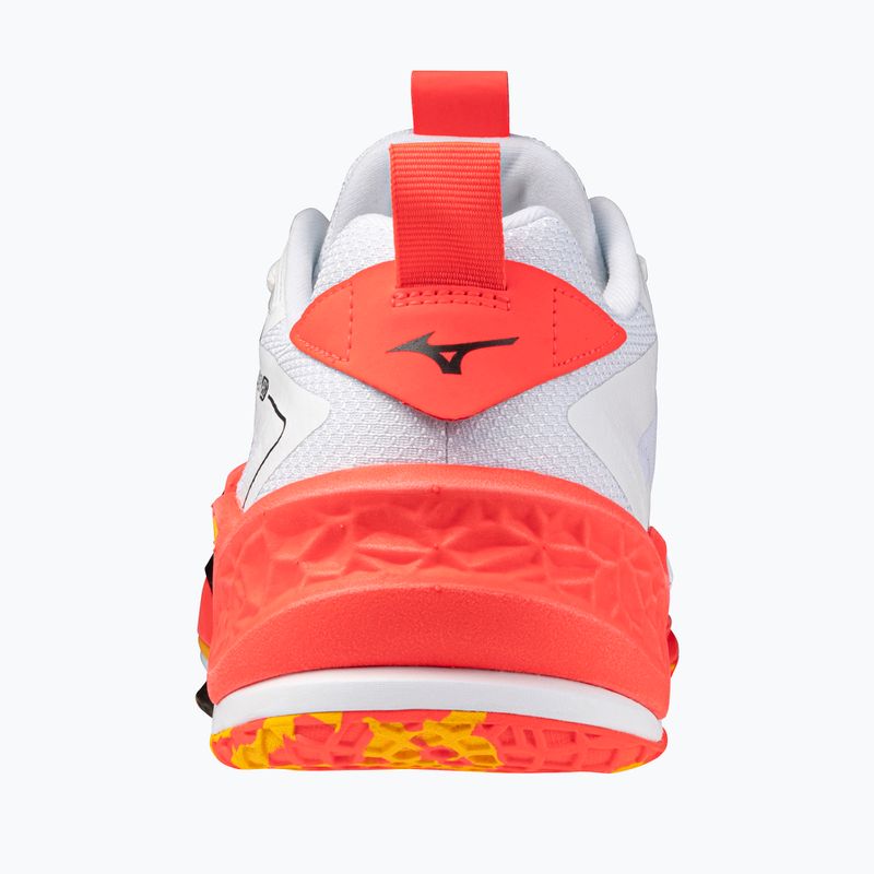 Hádzanárske topánky Mizuno Wave Stealth Neo 2 white/flery coral 2/citrus 3