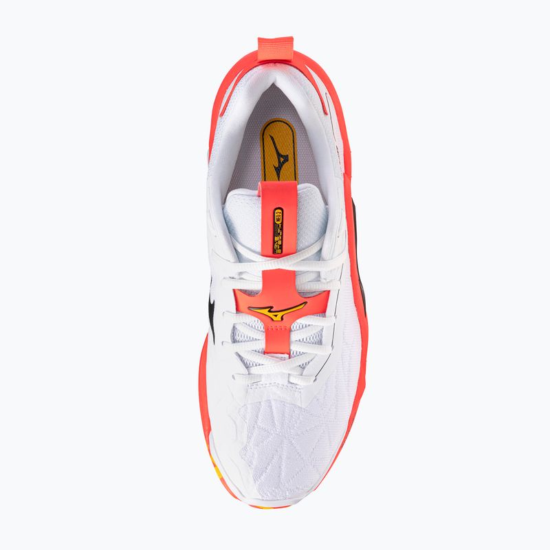 Hádzanárske topánky Mizuno Wave Stealth Neo 2 white/flery coral 2/citrus 5
