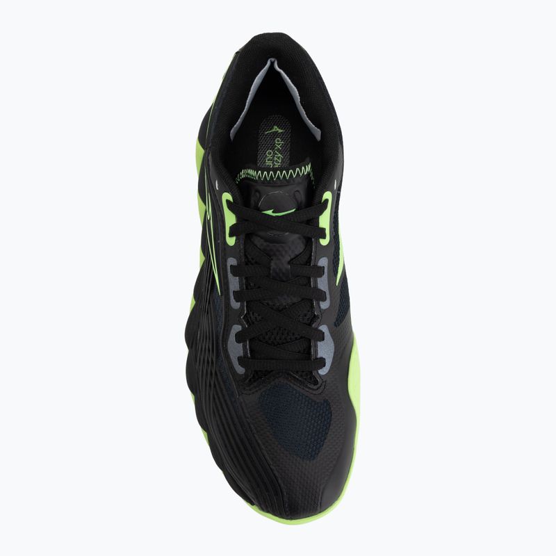 Topánky na padel Mizuno Wave Enforce Tour 2 black/foliage green/glowing ap 5