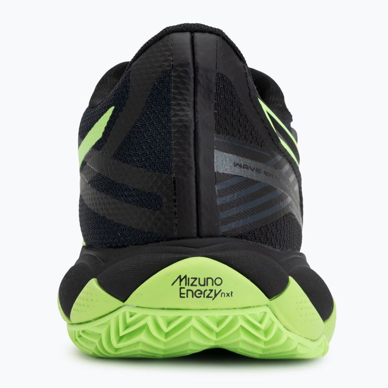 Topánky na padel Mizuno Wave Enforce Tour 2 black/foliage green/glowing ap 6