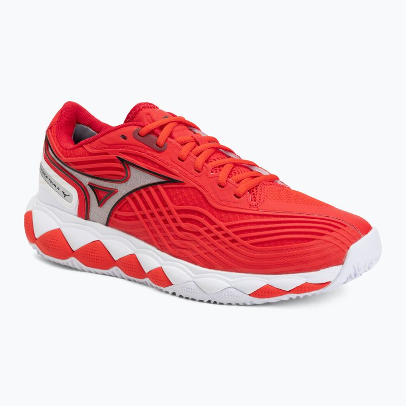 Tenisové topánky Mizuno Wave Enforce Tour 2 CC fiery red/white/sun-dried toma
