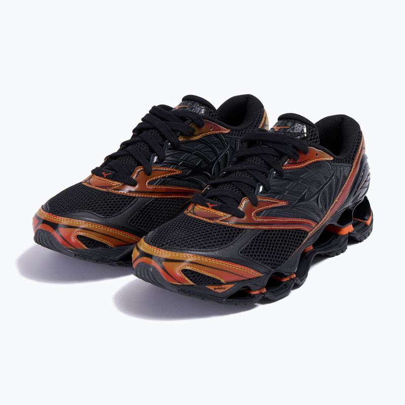 Topánky Mizuno Wave Prophecy LS black sand/black/autumn sunset 2