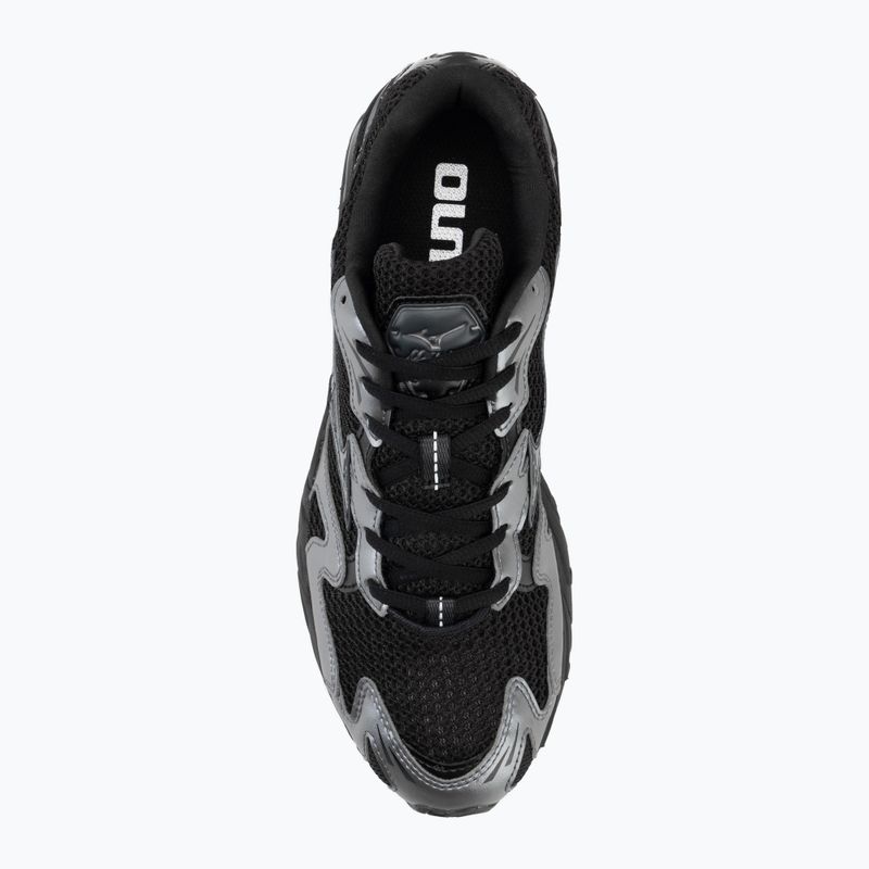 Topánky Mizuno Wave Rider 10 black/black sand/metallic gray 5