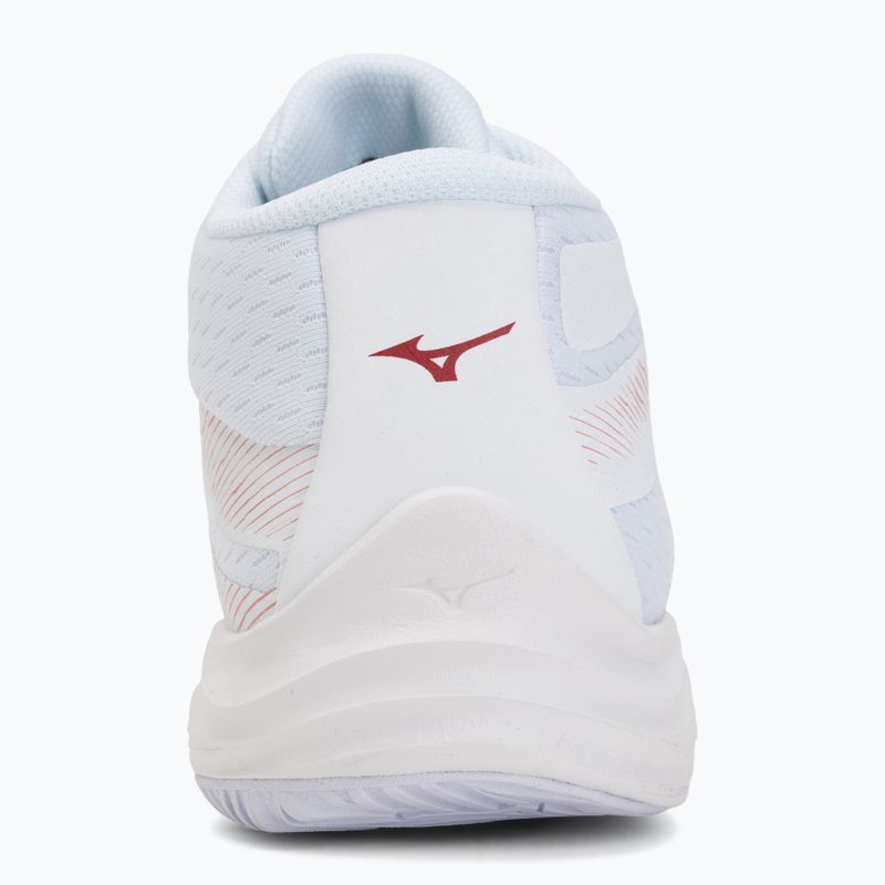 Dámske volejbalové topánky Mizuno Lightning Select Mid white/rose elegance/lava falls 6