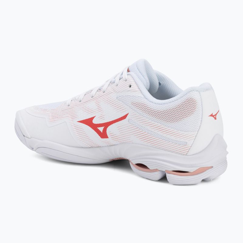 Dámske volejbalové topánky Mizuno Wave Lightning Pro white/rose elegance/lava falls 3