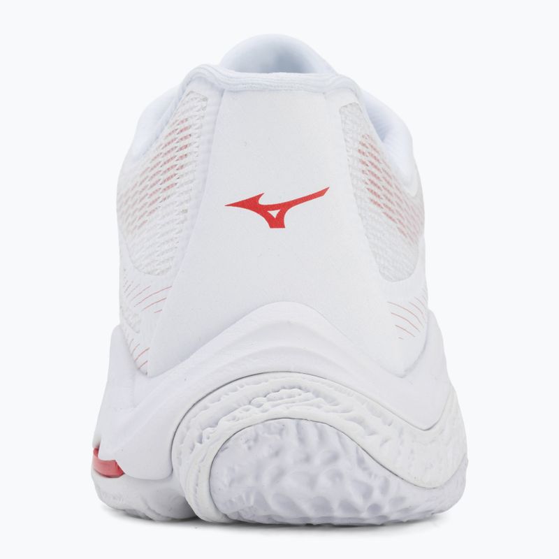 Dámske volejbalové topánky Mizuno Wave Lightning Elite white/rose elegance/lava falls 6