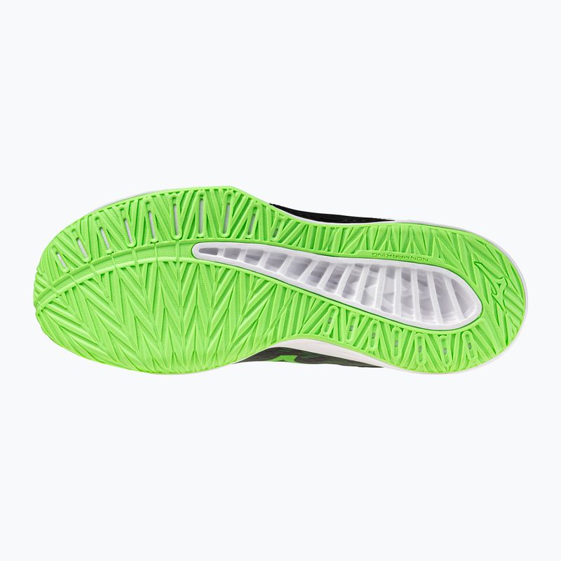 Volejbalové topánky Mizuno Lightning Select black/jasmine green 2