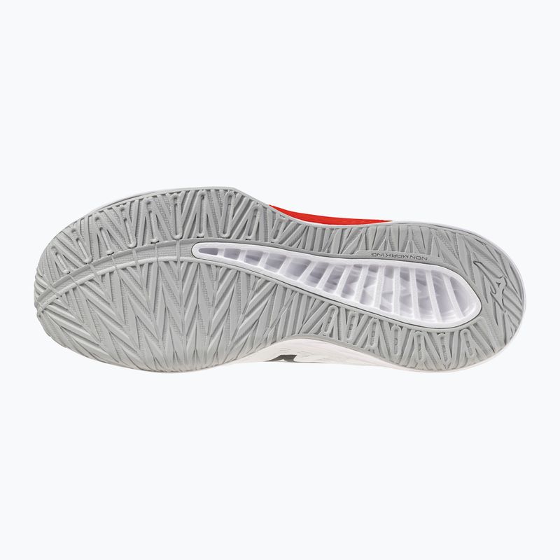 Volejbalové topánky Mizuno Lightning Select white/black/fiery red 2