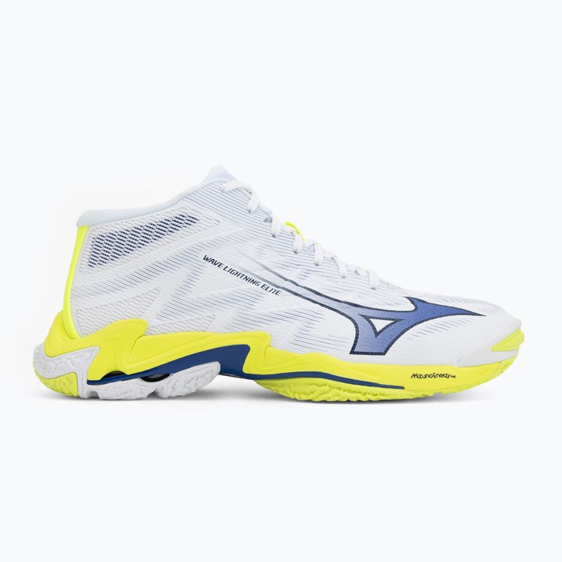 Volejbalové topánky Mizuno Wave Lightning Elite Mid white/lighting yellow/dazzling blue 2