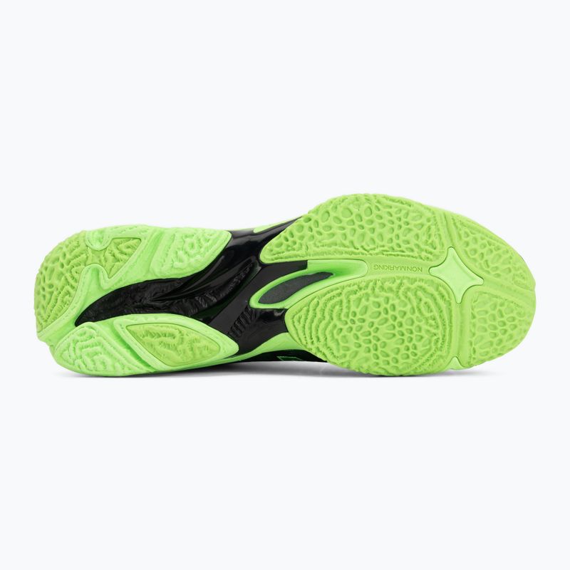 Volejbalové topánky Mizuno Wave Lightning Elite Mid black/glowing apple/mandarin orange 4