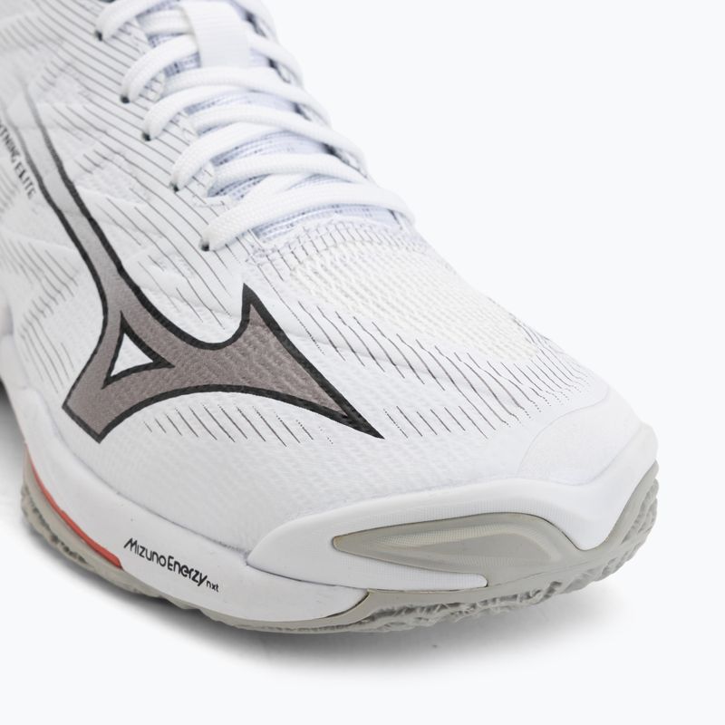 Volejbalové topánky Mizuno Wave Lightning Elite Mid white/black/fiery red 7