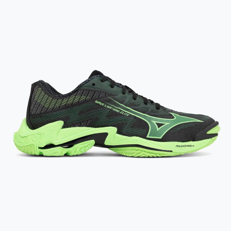 Volejbalové topánky Mizuno Wave Lightning Elite black/glowing apple/mandarin orange 2