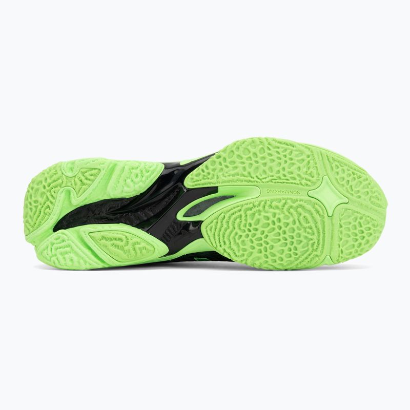 Volejbalové topánky Mizuno Wave Lightning Elite black/glowing apple/mandarin orange 4