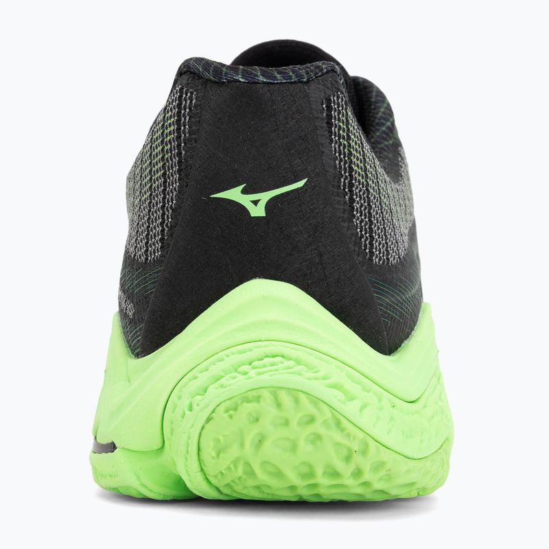 Volejbalové topánky Mizuno Wave Lightning Elite black/glowing apple/mandarin orange 6