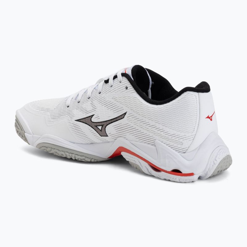 Volejbalové topánky Mizuno Wave Lightning Elite white/black/fiery red 3