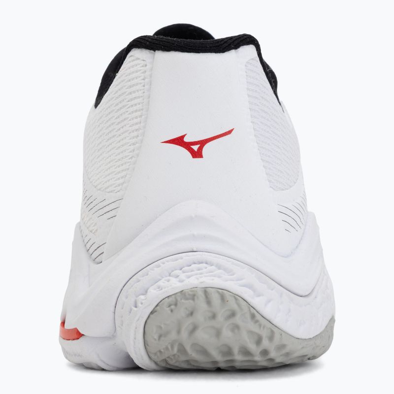 Volejbalové topánky Mizuno Wave Lightning Elite white/black/fiery red 6