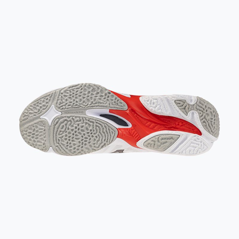 Volejbalové topánky Mizuno Wave Lightning Elite white/black/fiery red 4