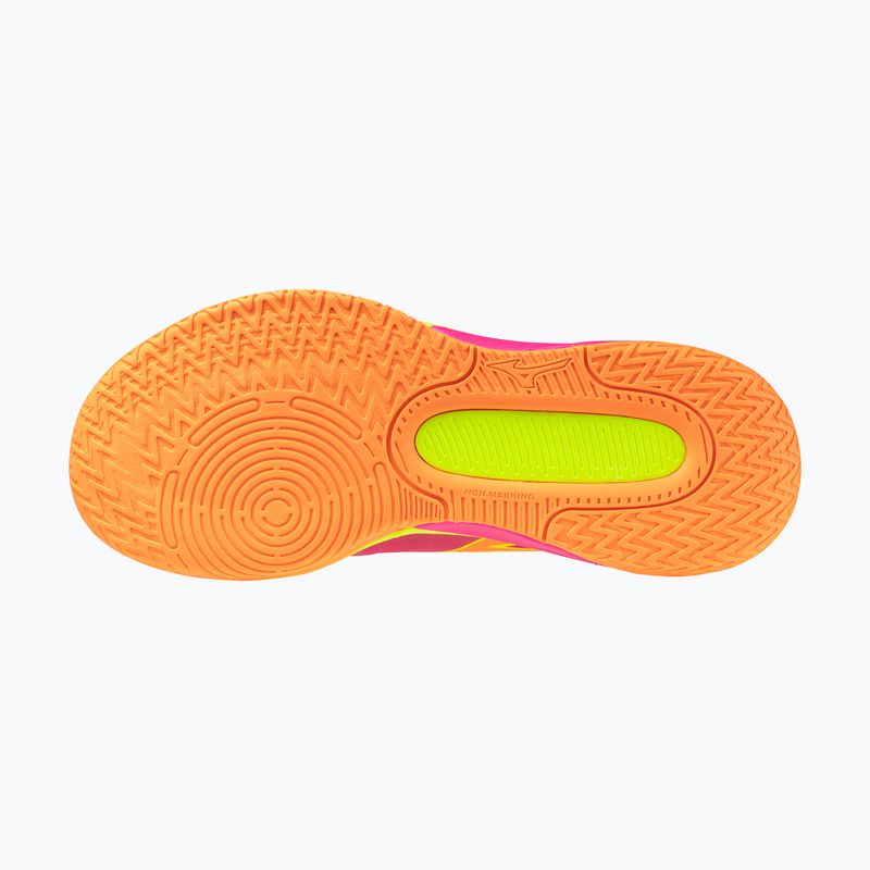 Volejbalové topánky Mizuno Neo Jump pink tetra/fortune yellow/light 3