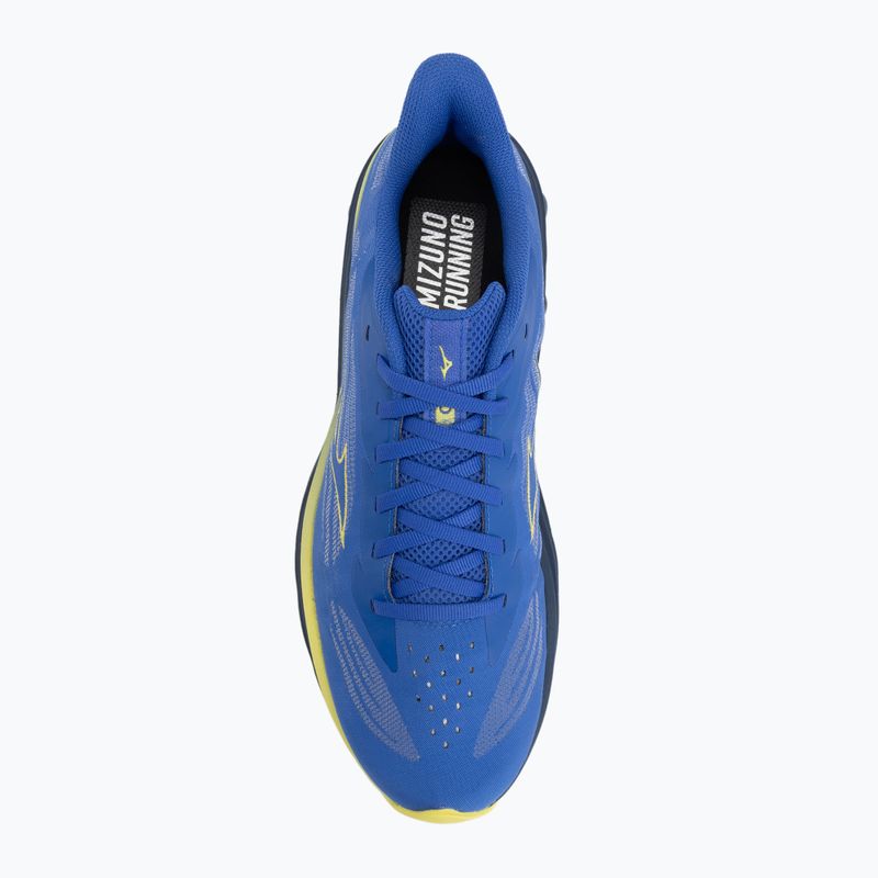 Pánske bežecké topánky Mizuno Wave Skyrise 7 dazzling blue/fortune yellow/estate blue 5