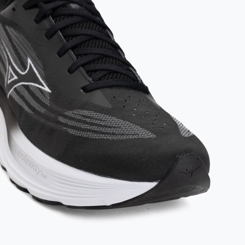 Pánske bežecké topánky Mizuno Wave Skyrise 7 black/white/iron gate 7