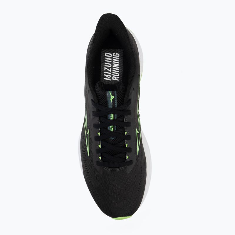Pánske bežecké topánky Mizuno Wave Ultima 17 black sand/glowing apple/north atlantic 5