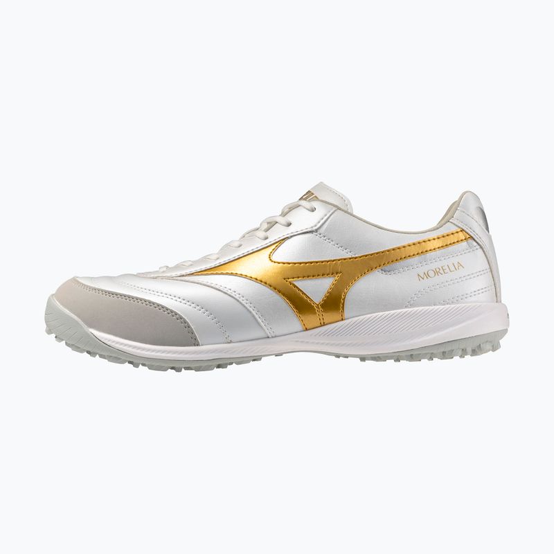 Futbalové kopačky Mizuno Morelia Sala Pro TF white/football gold/galaxy silver 2