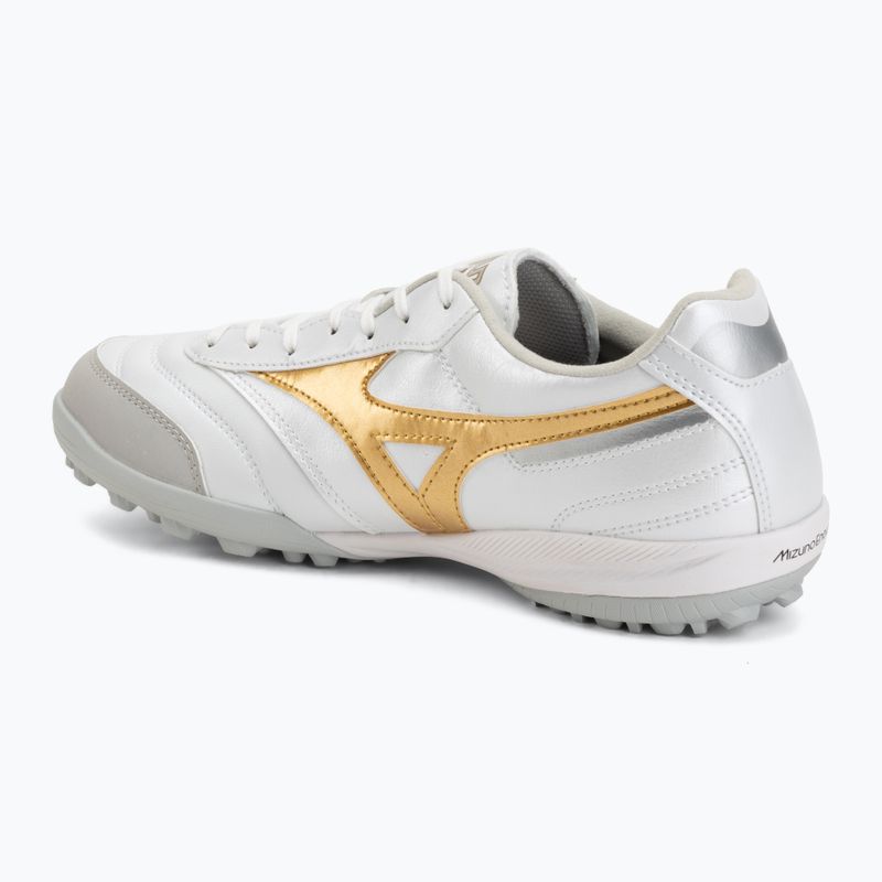 Futbalové kopačky Mizuno Morelia Sala Pro TF white/football gold/galaxy silver 3