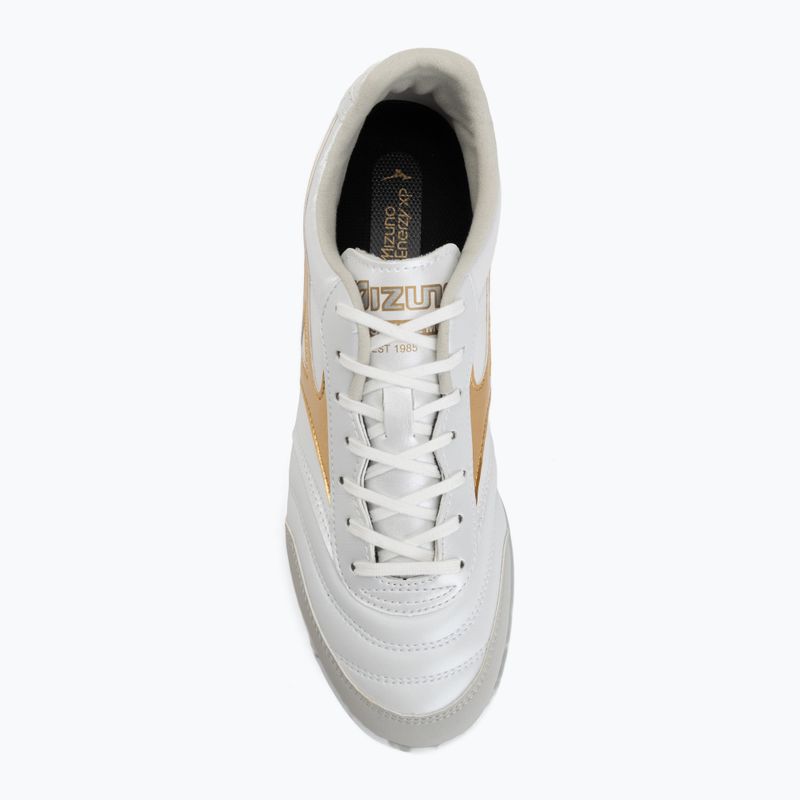 Futbalové kopačky Mizuno Morelia Sala Pro TF white/football gold/galaxy silver 5