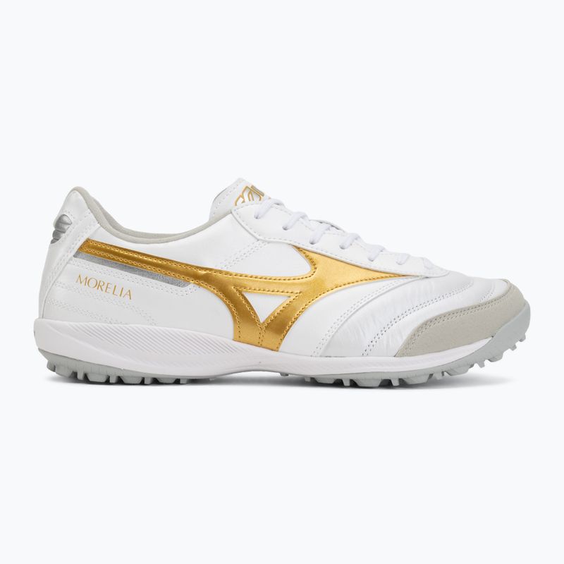 Kopačky Mizuno Morelia Sala Elite TF white/football gold/galaxy silver 2