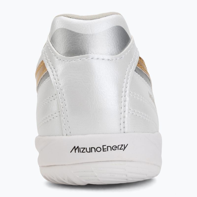 Futbalové kopačky Mizuno Morelia Sala Pro IN white/football gold/galaxy silver 6