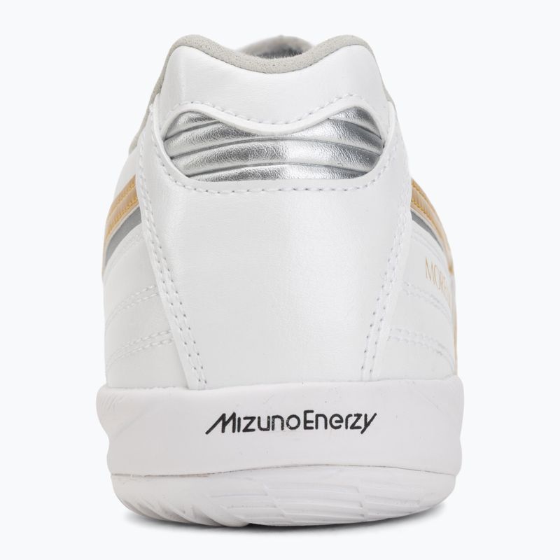 Futbalové kopačky Mizuno Morelia Sala Elite IN white/football gold/galaxy silver 6