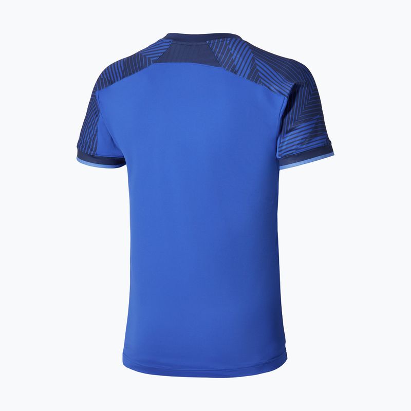 Pánske tričko Mizuno Stargazer Shadow Tee dazzling blue 2