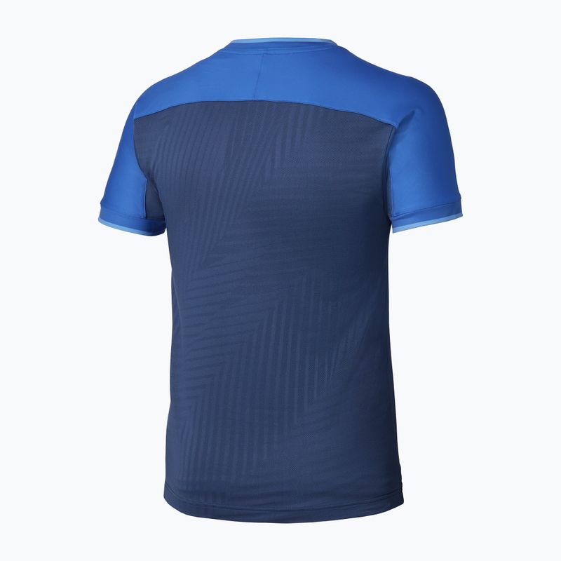 Pánske tričko Mizuno Stargazer Shadow Graphic Tee estate blue 2