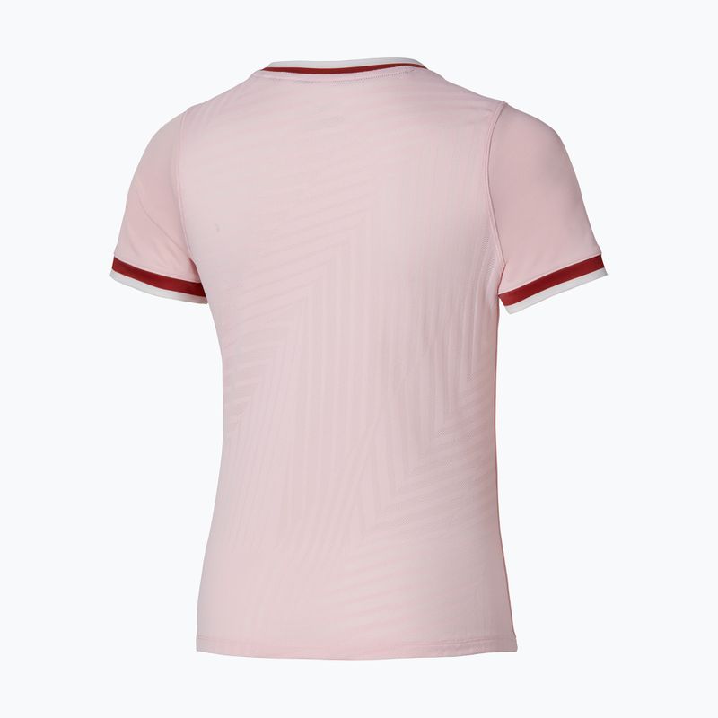 Dámske tenisové tričko Mizuno Stargazer Tee pinkesque 4