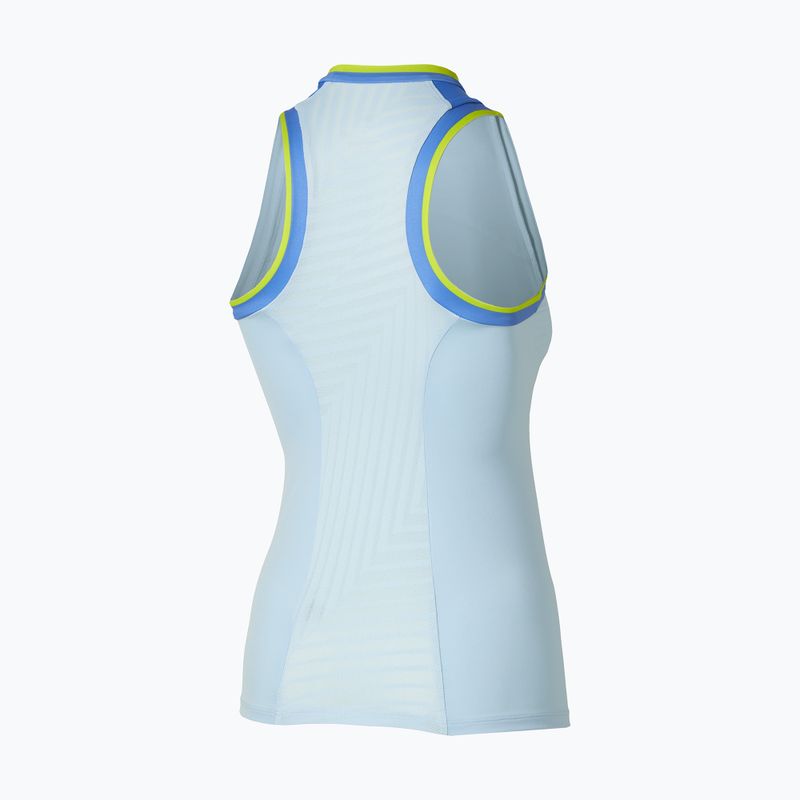 Dámske tenisové tričko Mizuno Stargazer Tank Top ice water 2