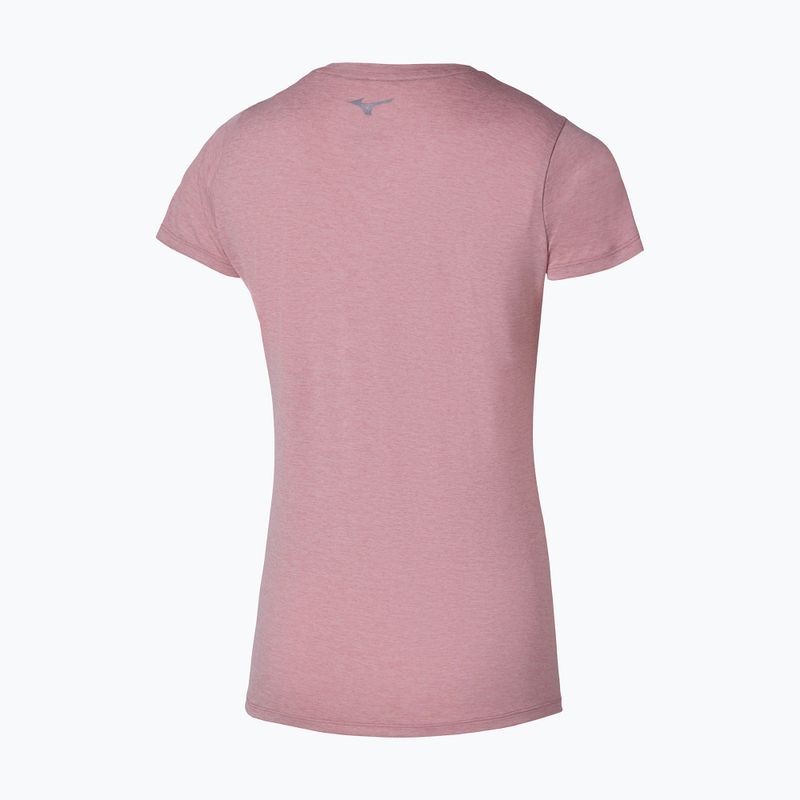 Dámske bežecké tričko Mizuno Core Tee Rose Elegance 2