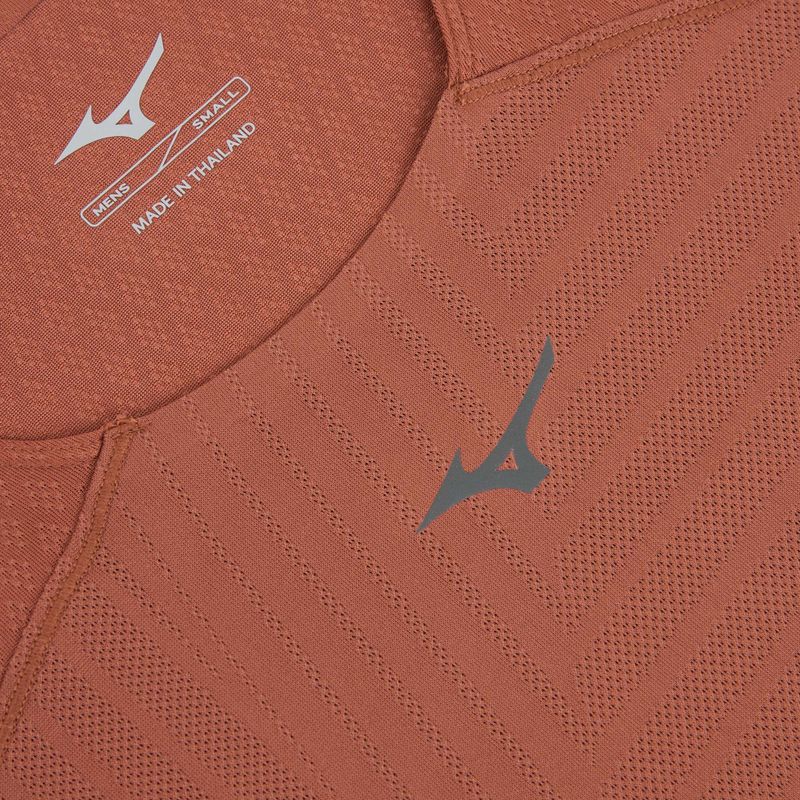 Pánske bežecké tričko Mizuno Tech Light Tank copper brown 3